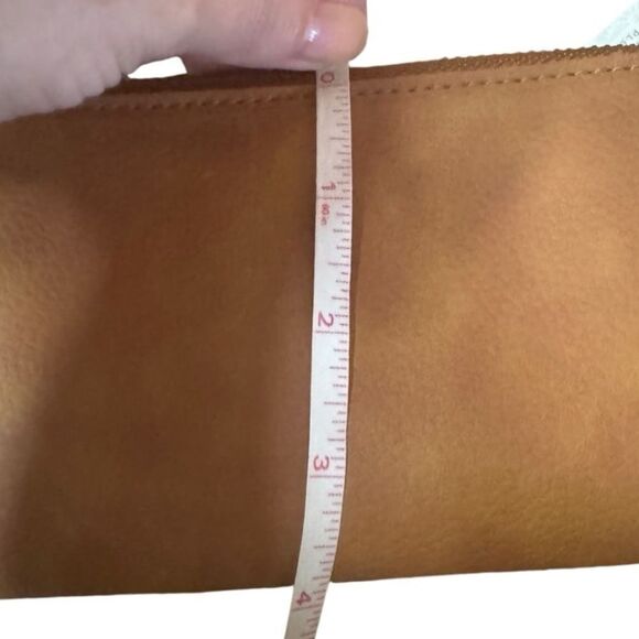 NWT Free People Vegan Distressed Zip Around Wallet - Picture 7 of 8